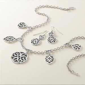 James Avery Silver Casbah Necklace Set